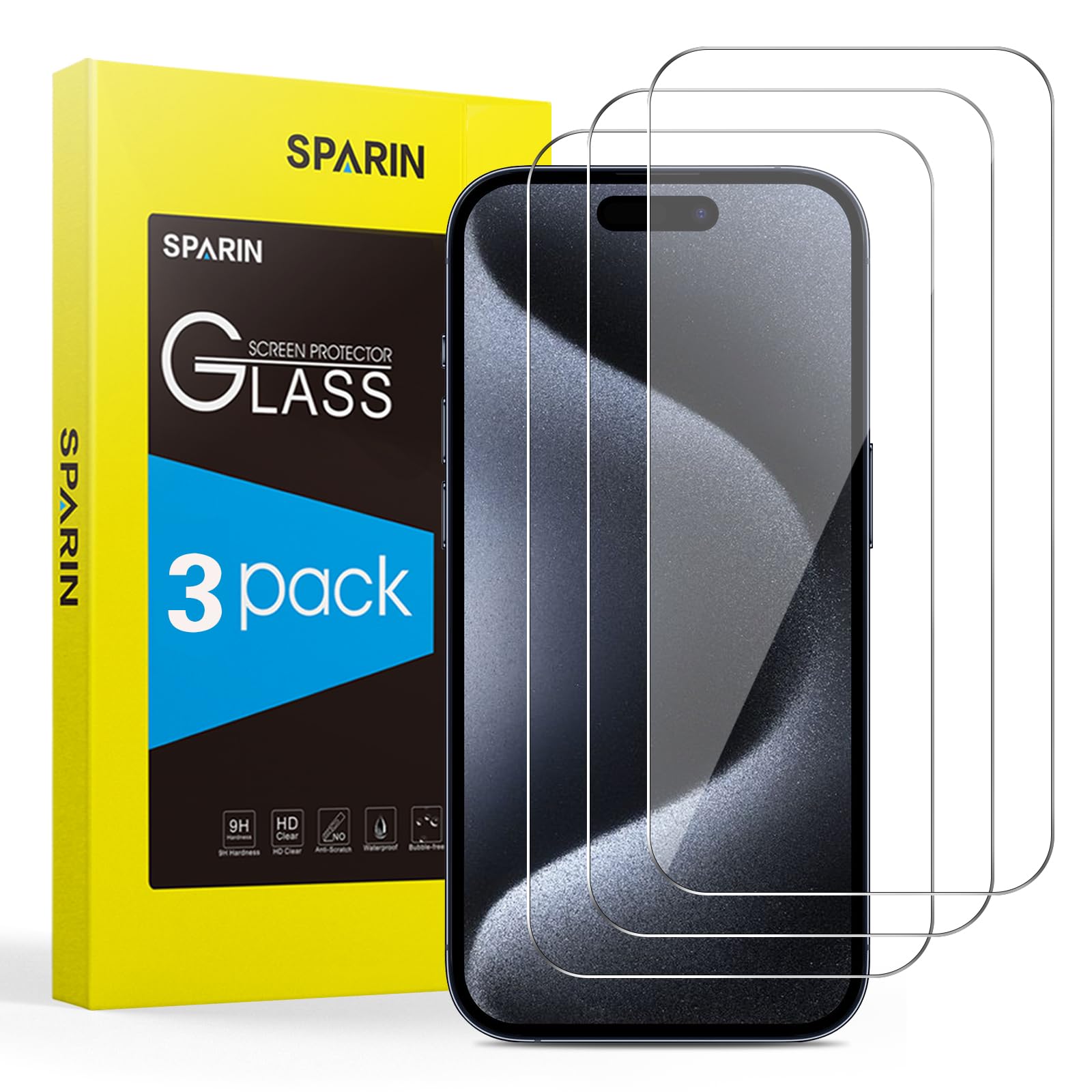 NEW'C 3 Pezzi, Pellicola Protettiva Privacy per iPhone 14, iPhone 13, iPhone 13 Pro (6,1 Pollici NEW'C 3 Pezzi, Pellicola Protettiva Privacy per iPhone 14, iPhone 13, iPhone 13 Pro (6,1 Pollici