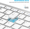 Silver Wireless Keyboard And Mouse Combo For iPad