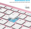Rose Gold Wireless Keyboard And Mouse Combo For Ipad