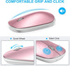 Rose Gold Wireless Keyboard And Mouse Combo For Ipad