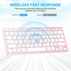 Rose Gold Wireless Keyboard And Mouse Combo For Ipad