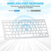 Silver Wireless Keyboard And Mouse Combo For iPad