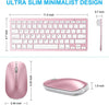 Rose Gold Wireless Keyboard And Mouse Combo For Ipad